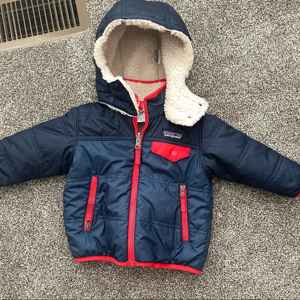 Patagonia reversible baby coat